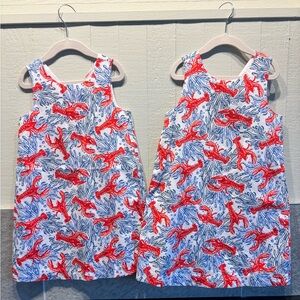 Cotton lined lobster dress